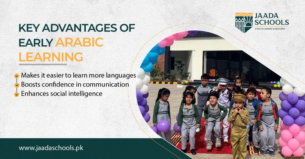 Key advantages of early arabic learning